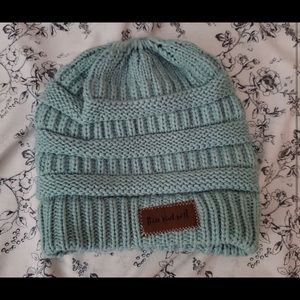 Women's Bun/Pony Beanie